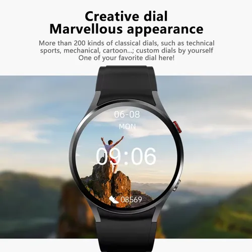 Imagen 2 del producto Reloj inteligente Galaxy Watch 4, relojes inteligentes con seguimiento GPS para mujer, pulsera deportiva para Fitness, llamada Bluetooth, reloj inteligente resistente al agua para mujer