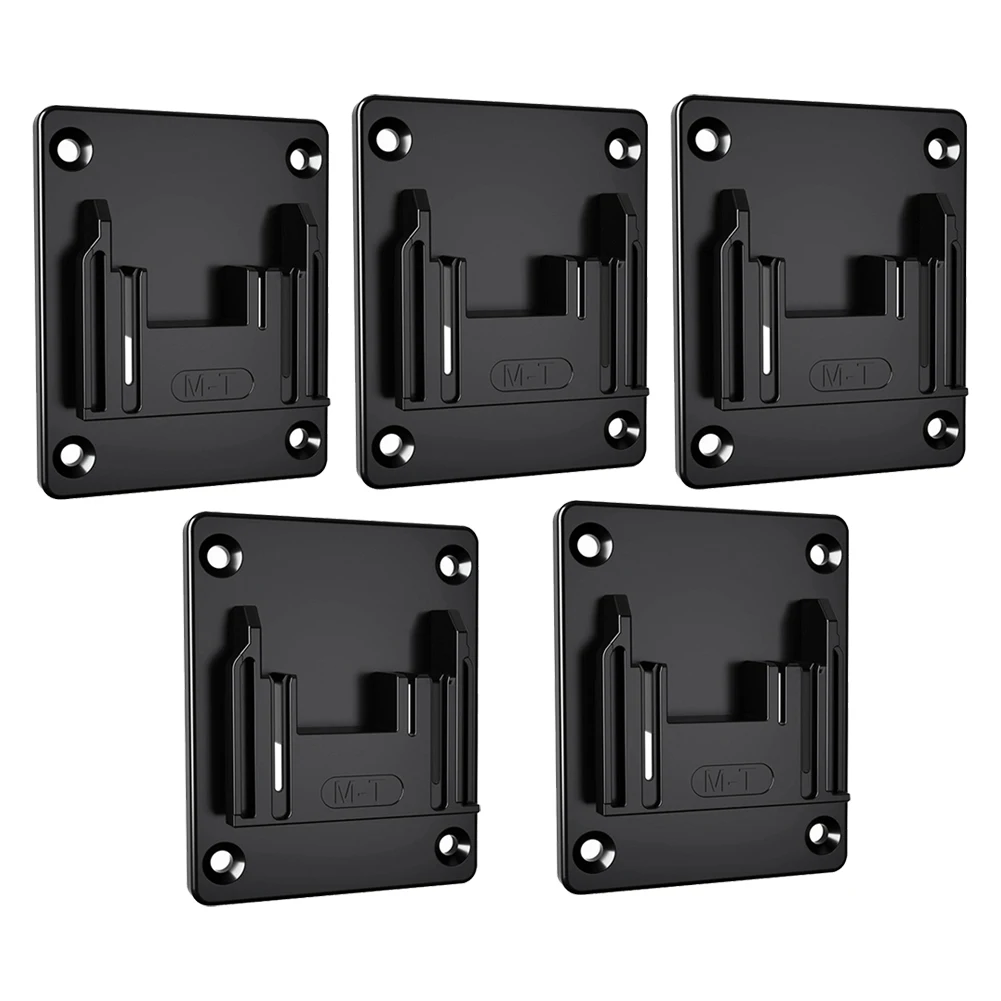 

5Pcs Wall Mount Machine Storage Rack Electric Tool Holder Bracket Fixing Devices Fit for Tool Base