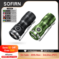 Sofirn Mini SC13 Powerful Flashlight SST40/519A LED 1300lm 18350 Rechargeable Led Light 95 High CRI Torch Lamp with Magnetic