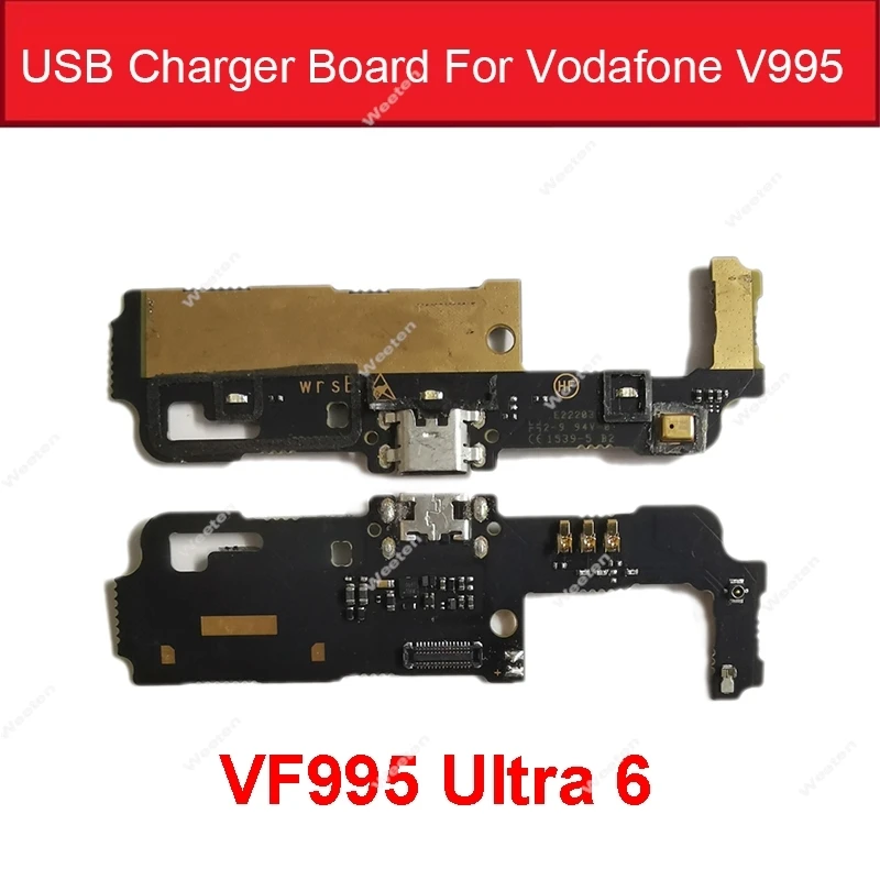 Charging Port  Microphone & Charger USB Jack Board For Vodafone VFD 600 700 710 720 510 Prime 7 Ultra 6 7 V8 N9 Smart E8 VF995