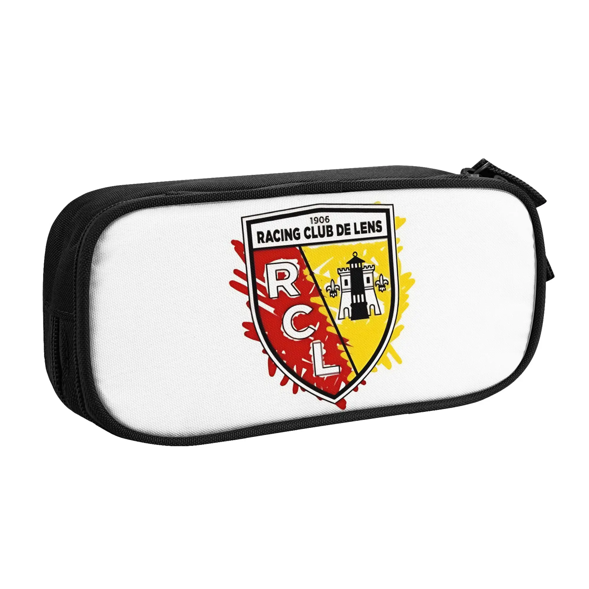 1 piece Lightweight football crest Pencil Case Girls Pen Bag RC Lens Office Pencil Pouch