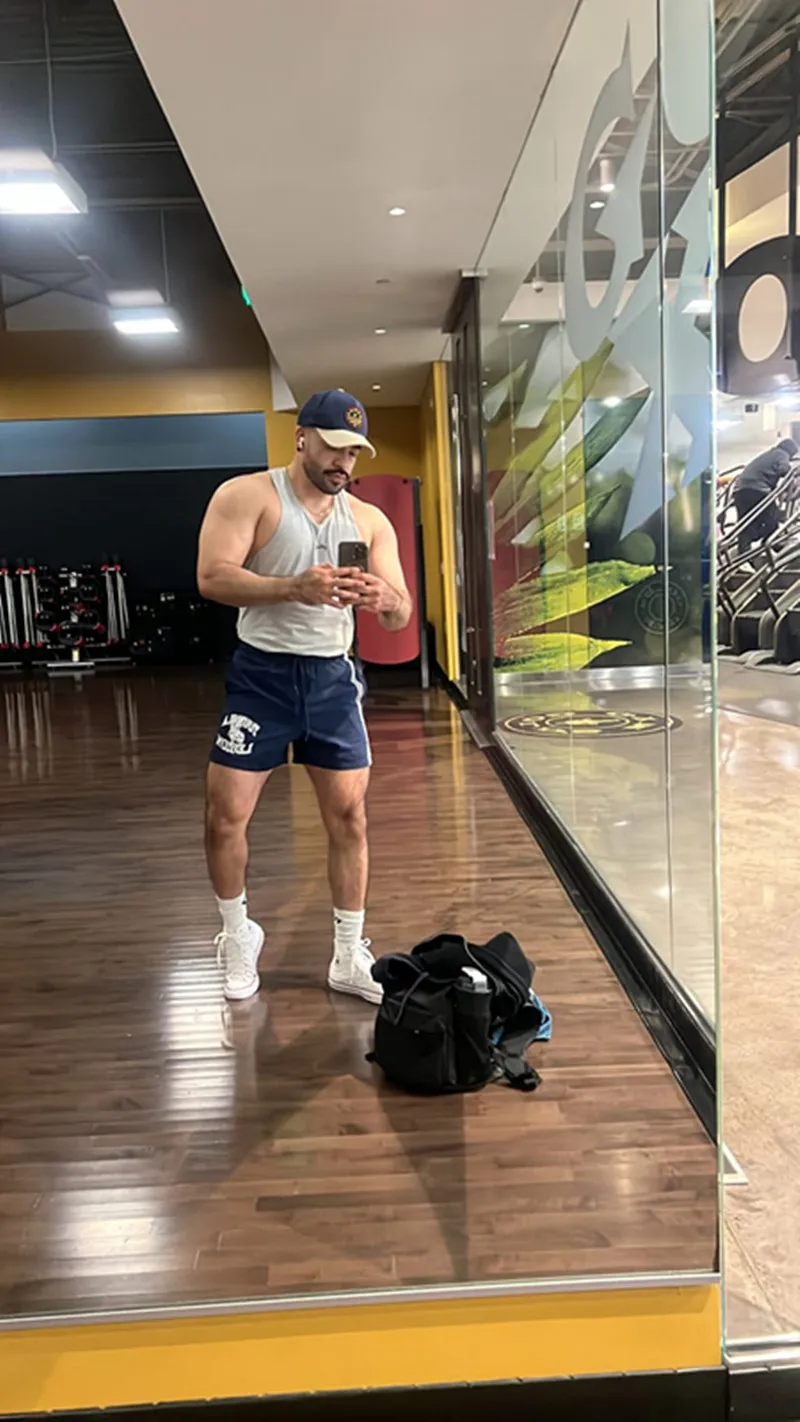 Celana pendek lari, kebugaran dan latihan pria musim panas Amerika baru, celana kasual olahraga otot, dan gym