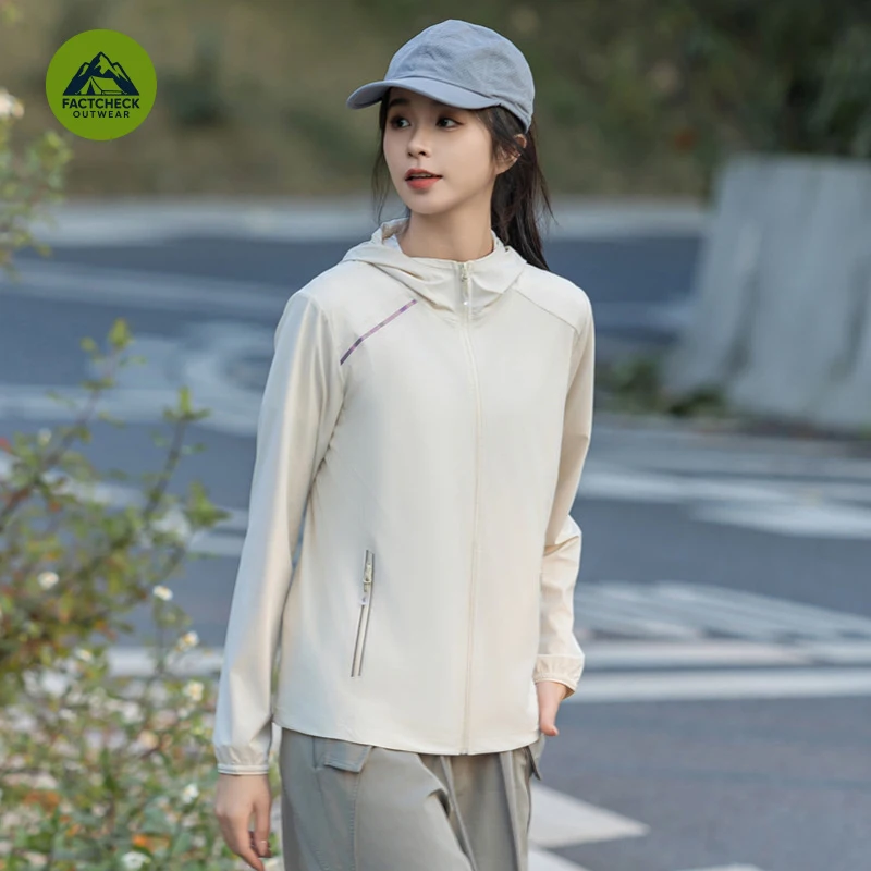 FACTCHECK EU US Size High Quality Sun Protection Clothing Women Men Ice Silk Outdoor UV Protection Breathable Skin Coat