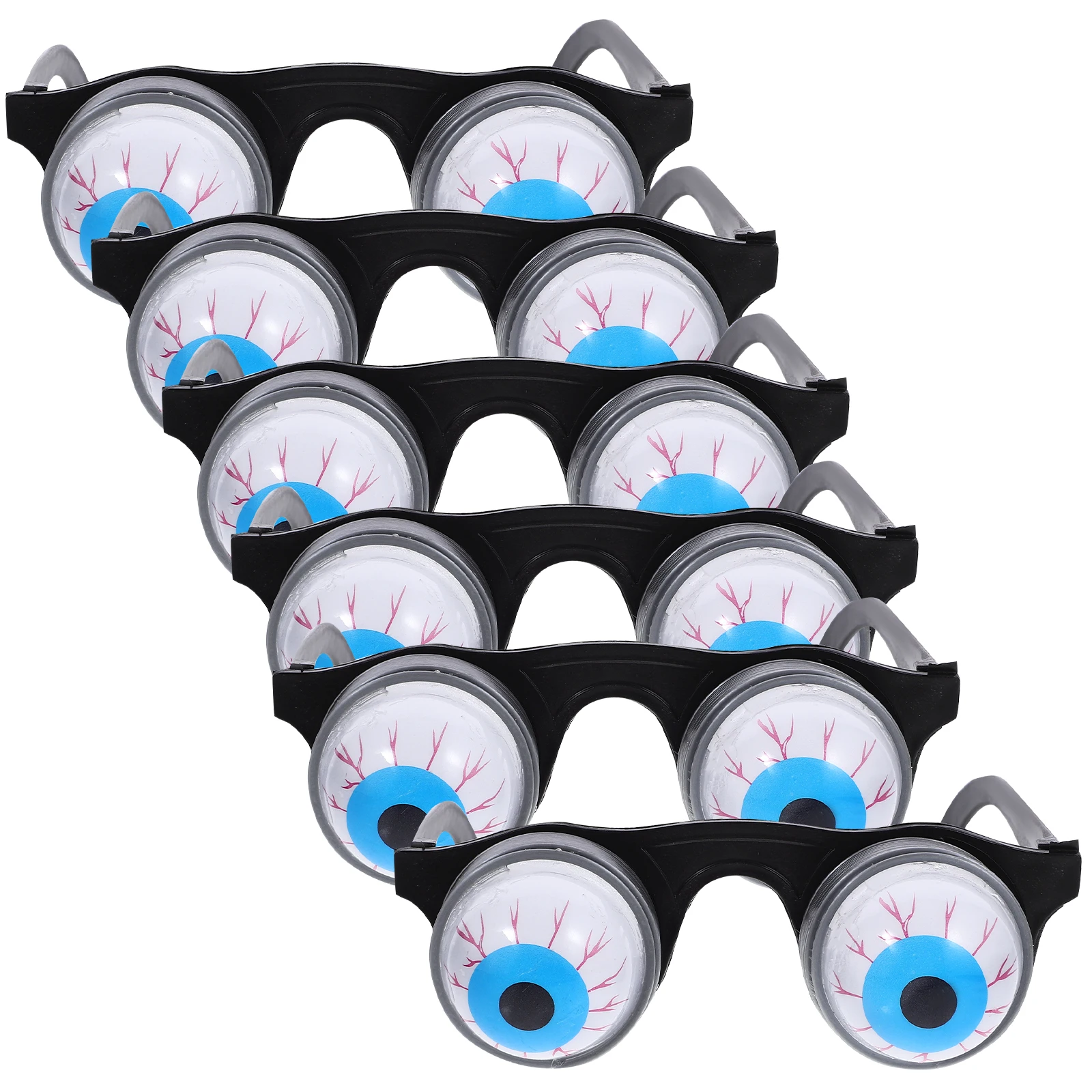 

Horror Glasses Eyeball Funny Big Googly Halloween Costumes Eyeglasses Adult Spring Novelty Space Eye Tickle Bone Horror Springs