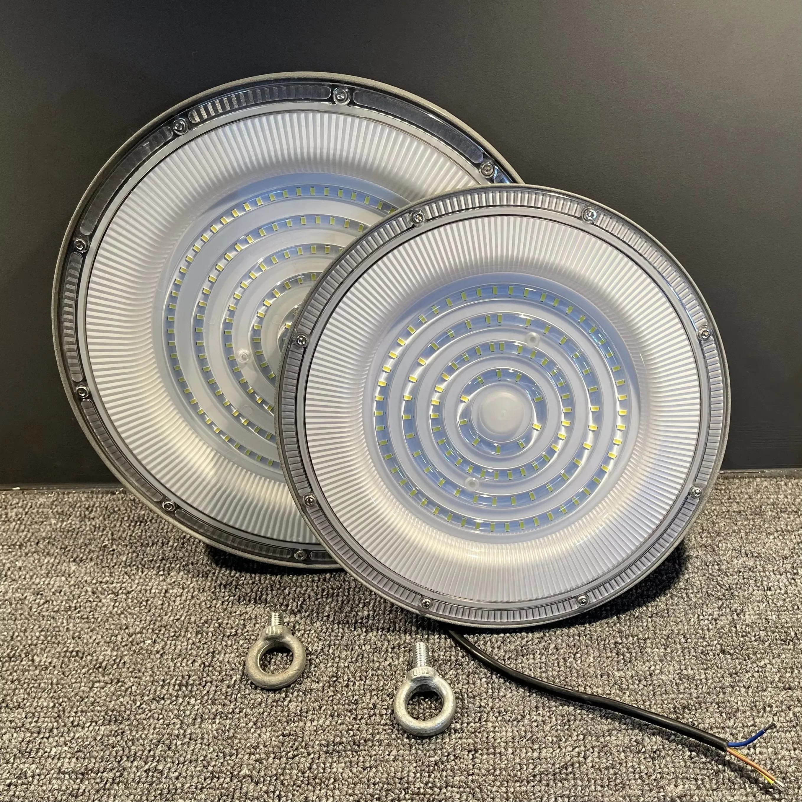 LED W kształcie UFO oświetlenie LED High-Bay 110V/220V 100W 150W 200W 300W W 400W lampa garażowa wodoodporny Super jasny oświetlenie przemysłowe dla fabryki