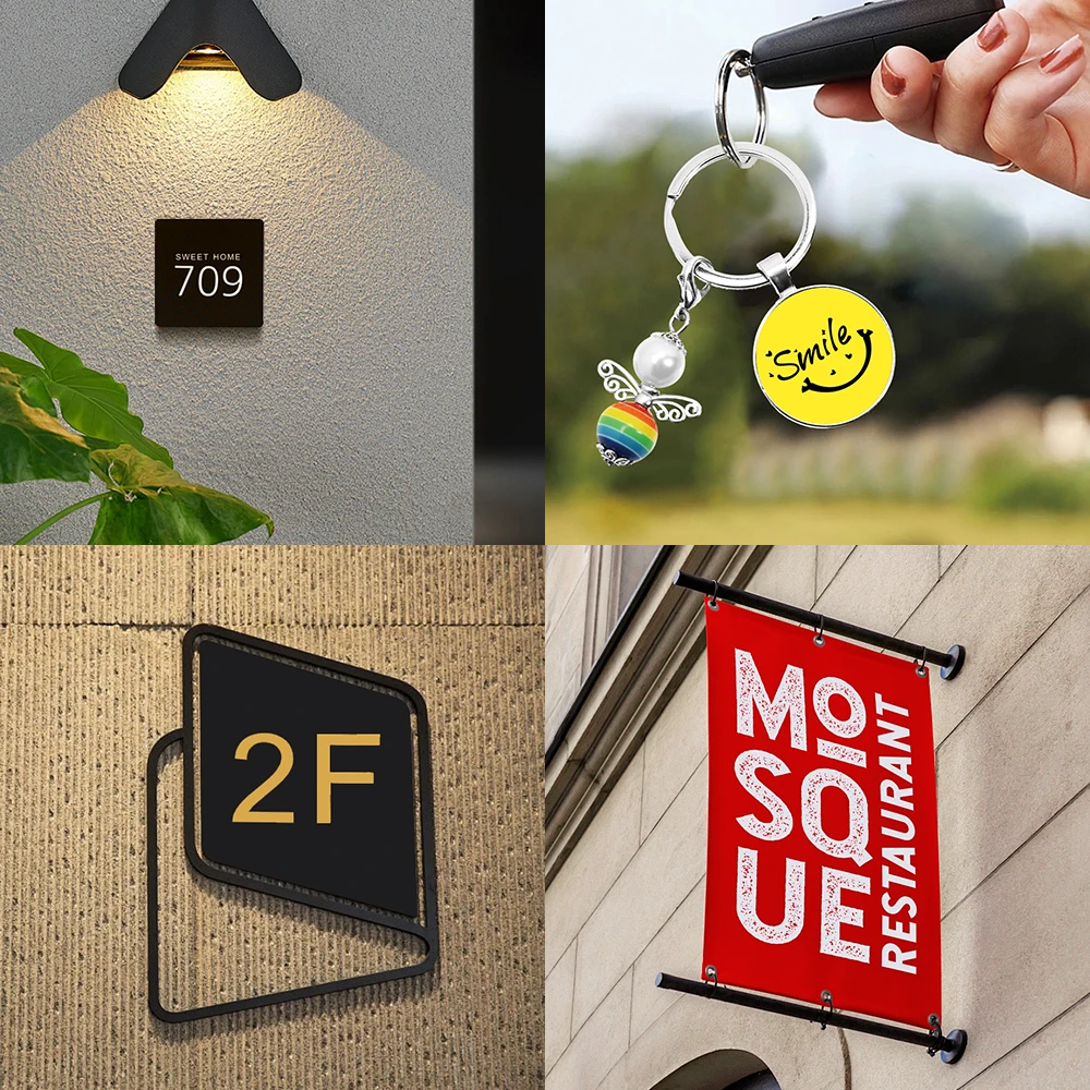 ABS لوحة ل CNC حفارة لونين مجلس 300x300x1.3 مللي متر لتقوم بها بنفسك لوحة المفاتيح لوحة الباب لآلة الحفر بالليزر Twotrees #4