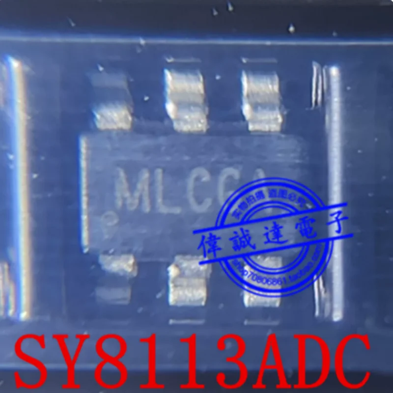 10PCS SY8113ADC SY8113 TSOT23-6 DC-DC Buck Regulator 3A 4.5~18V Input 500kHz Instant PWM Hiccup Short Circuit Protection