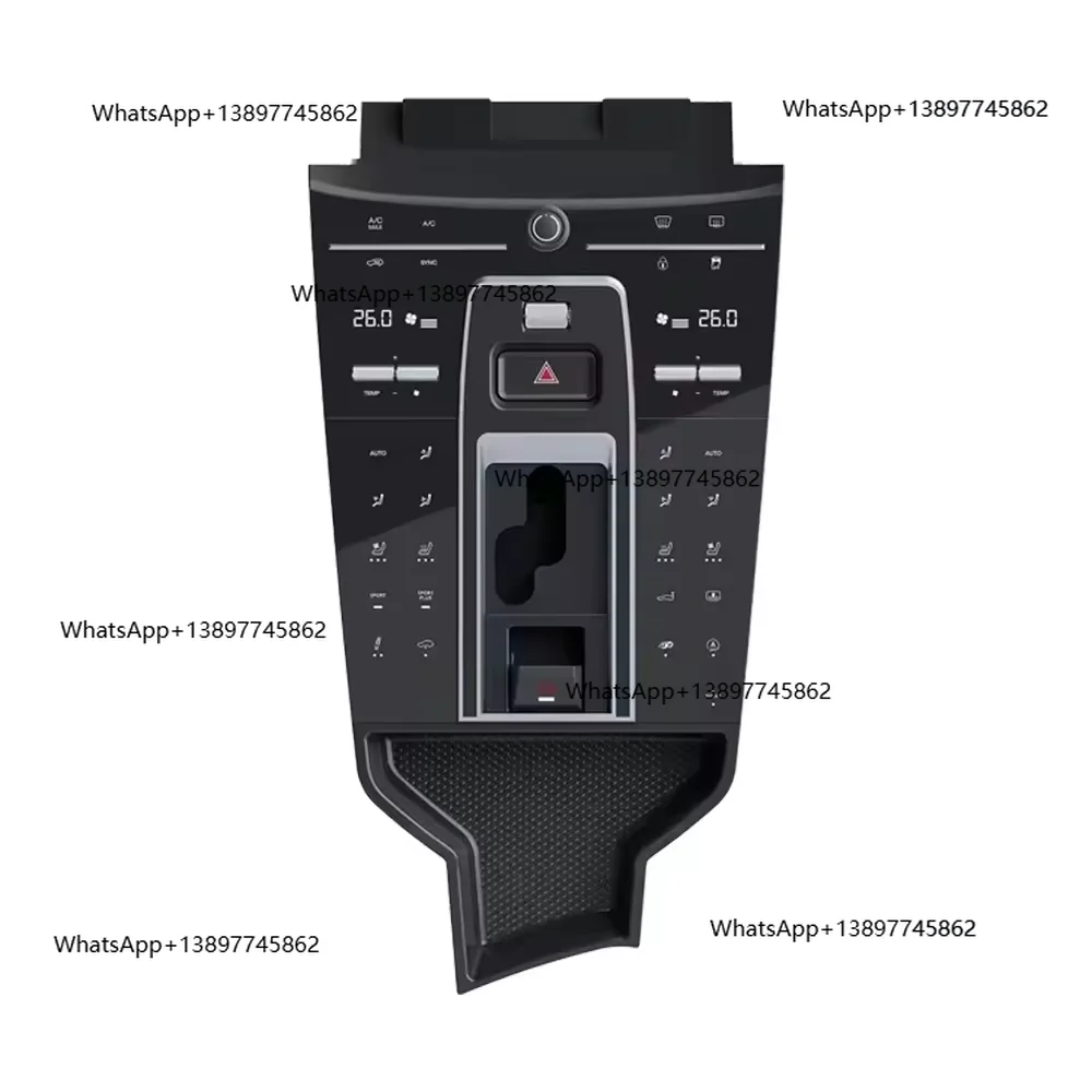 

Peiqi RoadNavi Auto Interior Saddle Digital Control Panel Upgrade for P Panamera 2010-2017 Car Center Console