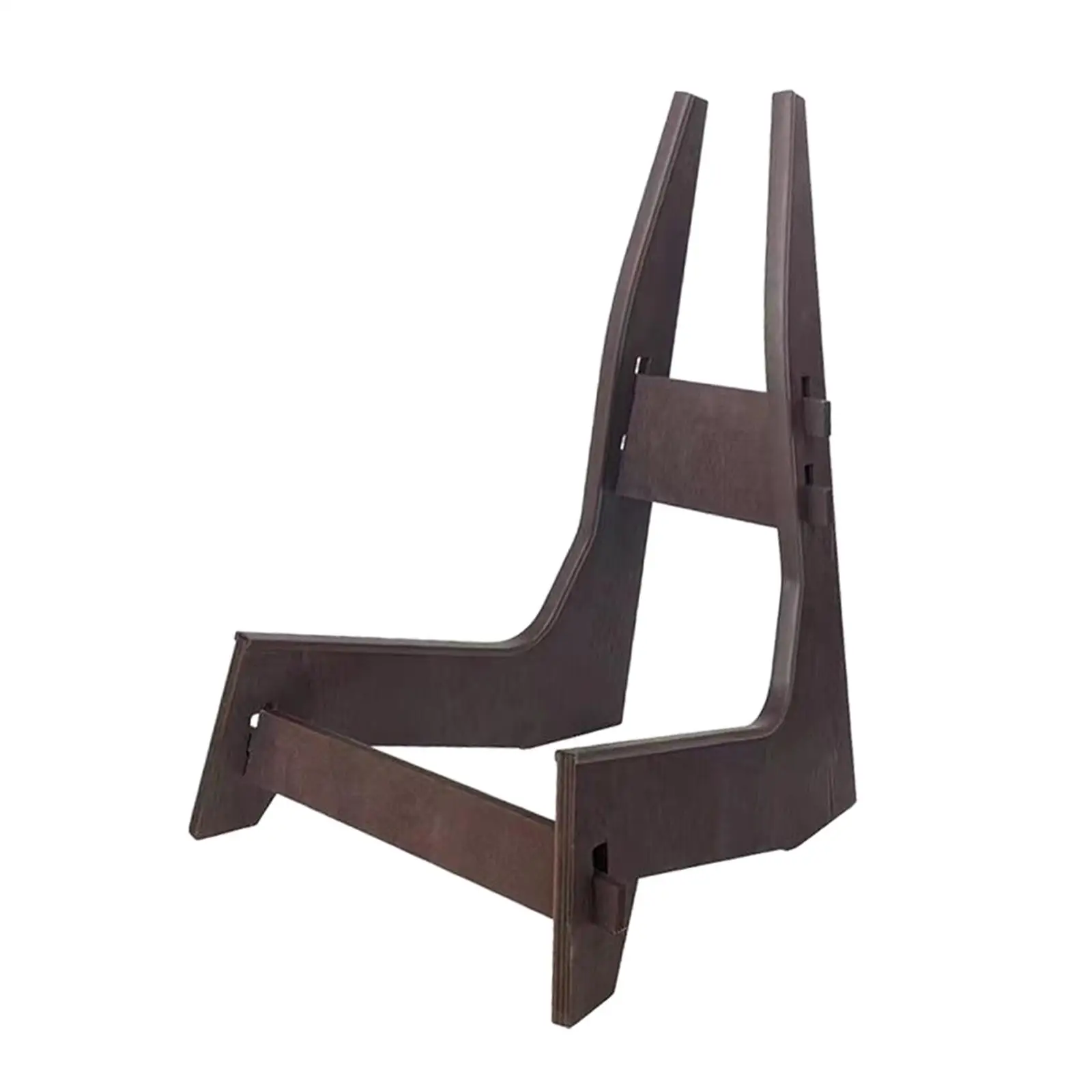 Non Slip Wooden Cello Stand Holder Adjustable Floor Stand for 1/8 to 4/4 Cello and Upright Bass Violin Guitar Accessories