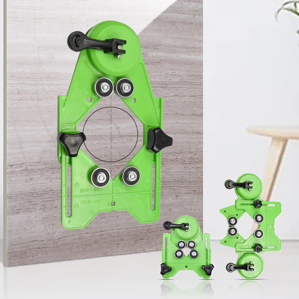 

Glass tile opening locator Glass tile hole saw core guide adjustable hole saw centering locator for ceramic glass tile marble