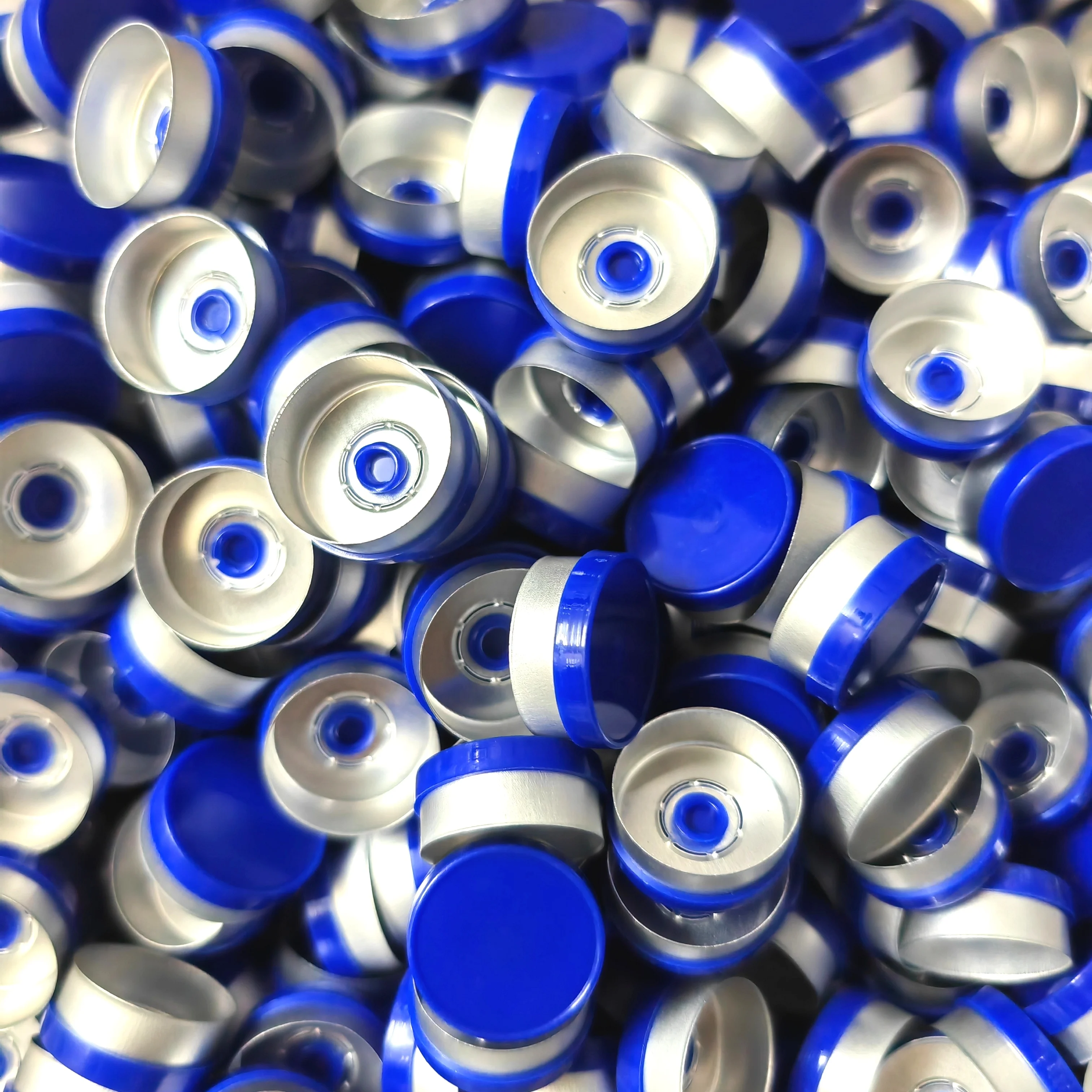 20mm Plastic Aluminium Cap,1000pcs/lot! Many Colored Plastic Caps, pharmaceutical caps,Closure tops for crimping glass vial