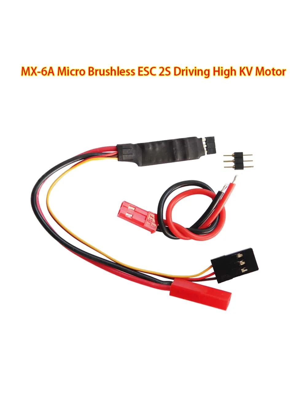 Gestionnaire de puissance ESC sans balais MX-6A 1-2S, pour petit vol quadrirotor 2S 20000KV 15000KV, moteur sans balais sans BEC