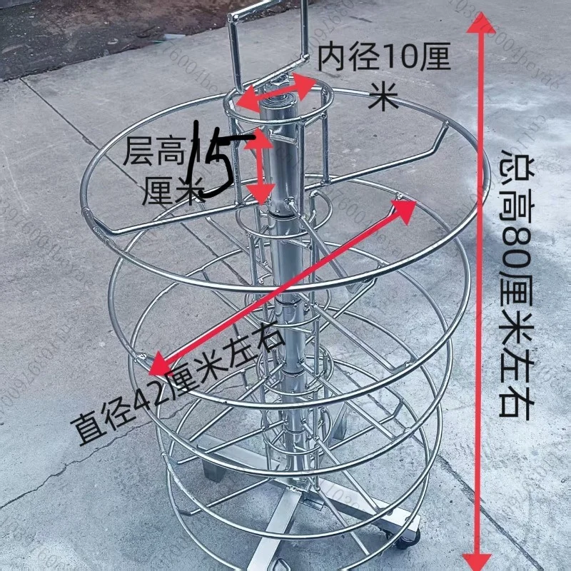 Five-layer split threading device for electricians, recommended by the store manager for independent rotation, suitable for