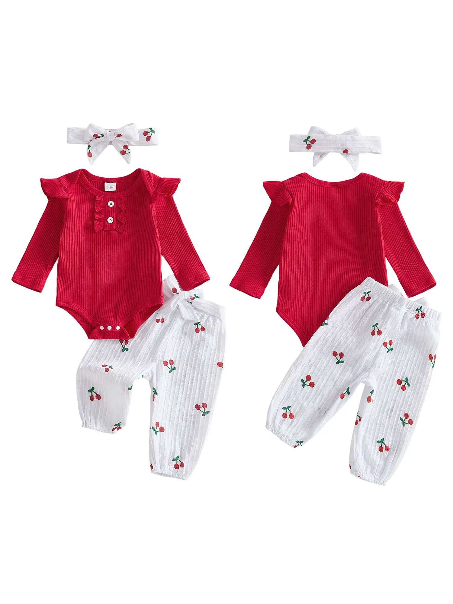 

Toddler Girls Winter Outfit Cable Knit Sweater with Floral Leggings and Bow Headband Clothing Set for Cold Weather