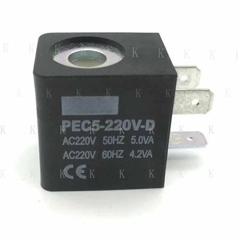 C FOR 1 PCS New PEC5-220V-D Solenoid Coil For #as