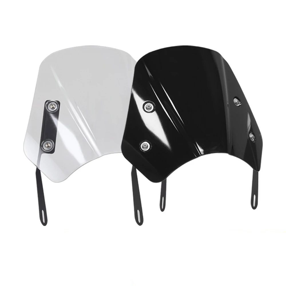 

Motorcycle Universal Headlight Modified Windshield Wind Deflector Windscreen Fairing For Harley Yamaha Kawasaki Suzuki Honda