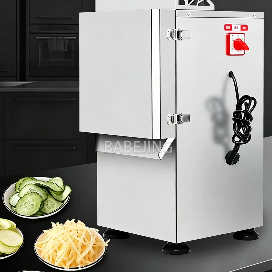 Multifunctional Veg Cutting Machine Commercial Food Slicer for Food Store Vegetable Fruit Pre‑processing