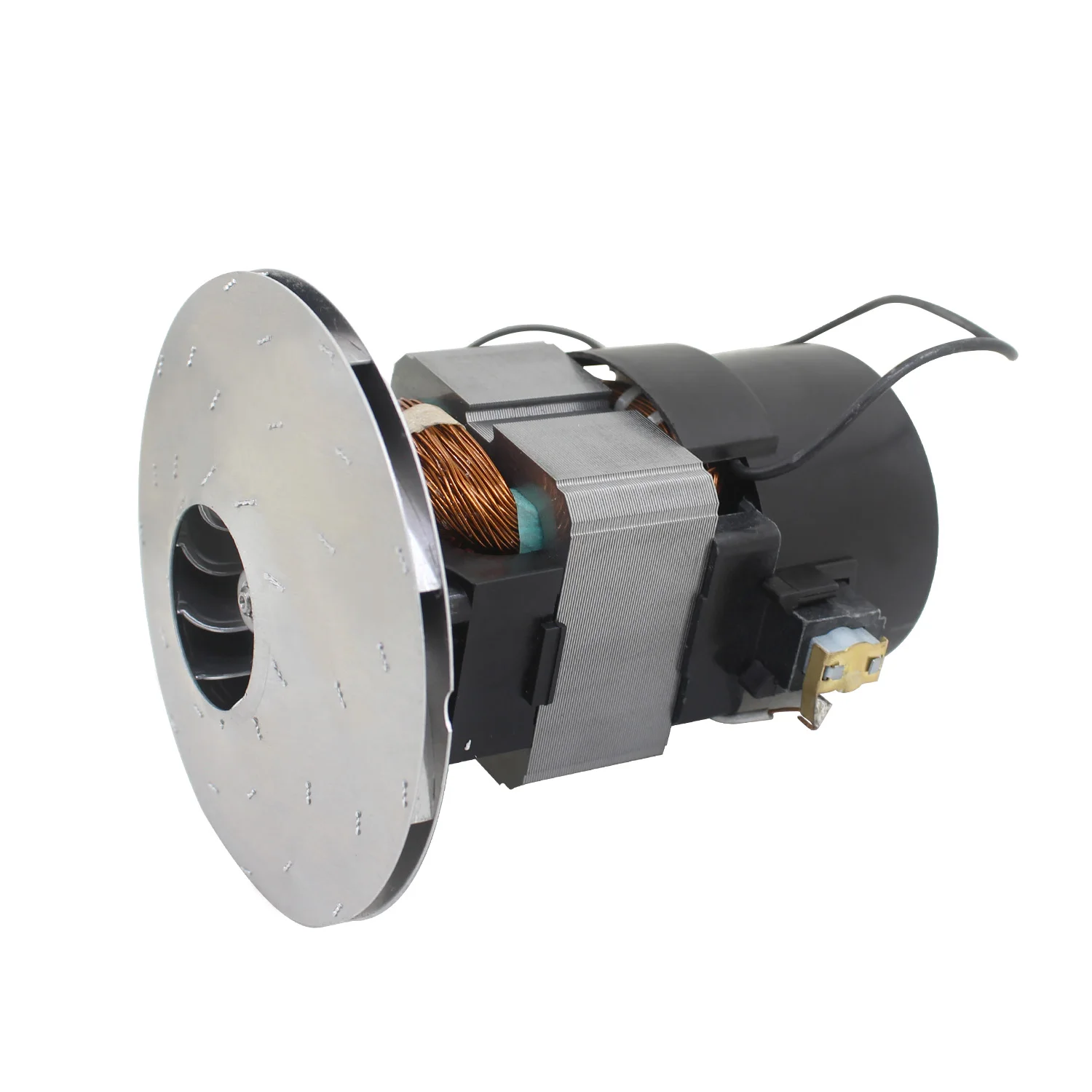 AC220V 1200W vacuum cleaner motor parts Thickened carbon brush 112*105*130mm high power cooling high suction motor for Midea