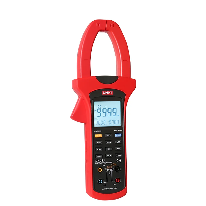 

UT233 Ac 1000A 600V LCD Backlight Clamp Meter Uni t Digital Clamp Meter Manual