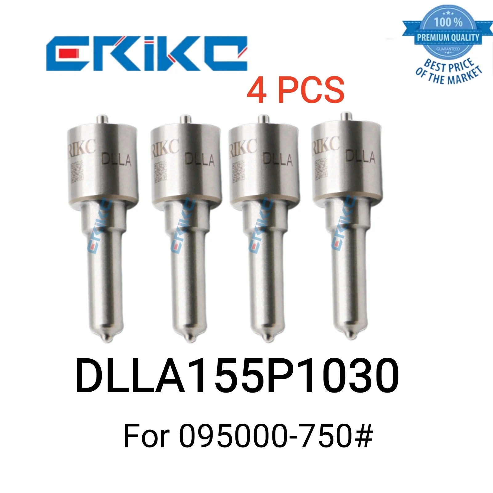 

4 PCS DLLA155P1030 Injector Engine Nozzle DLLA 155 P 1030 Nozzle Tip DLLA 155P1030 Nozzle Body for 095000-750#