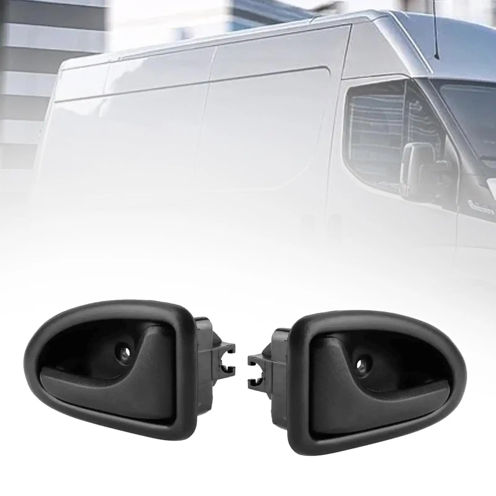 2 Pieces Inner Door Handles 7700353283 Easy to Install for Iveco Daily