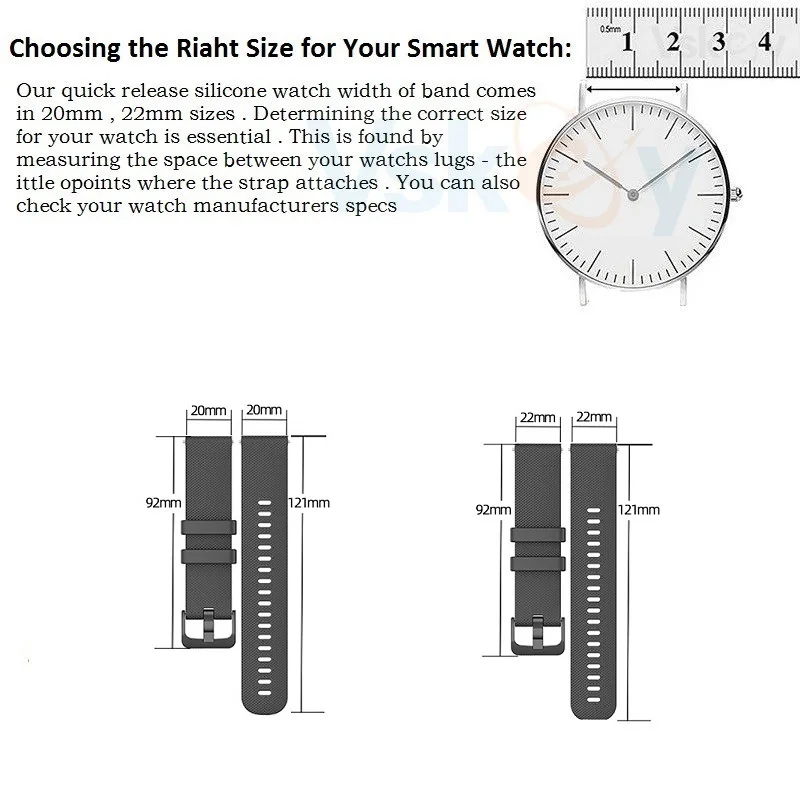 1PCS Watch Strap for Haylou RS4 GST RT2 RT3 LS05S RS3 Mibro Lite/Air/C2 Xiaomi Watch S3/S2/S1 Smartwatch Silicone Bracelet Band