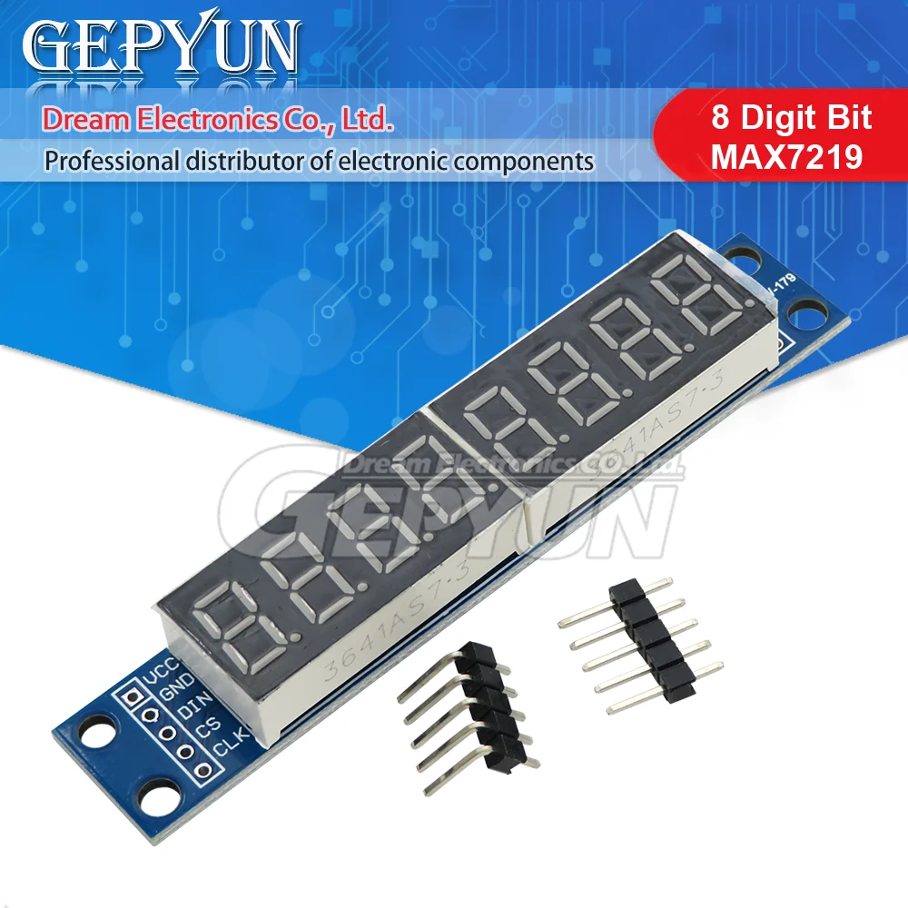 8 Digit Bit MAX7219 Digital Tube Display Module Board Digital LED Display MAX7219 CWG Controller for Arduino