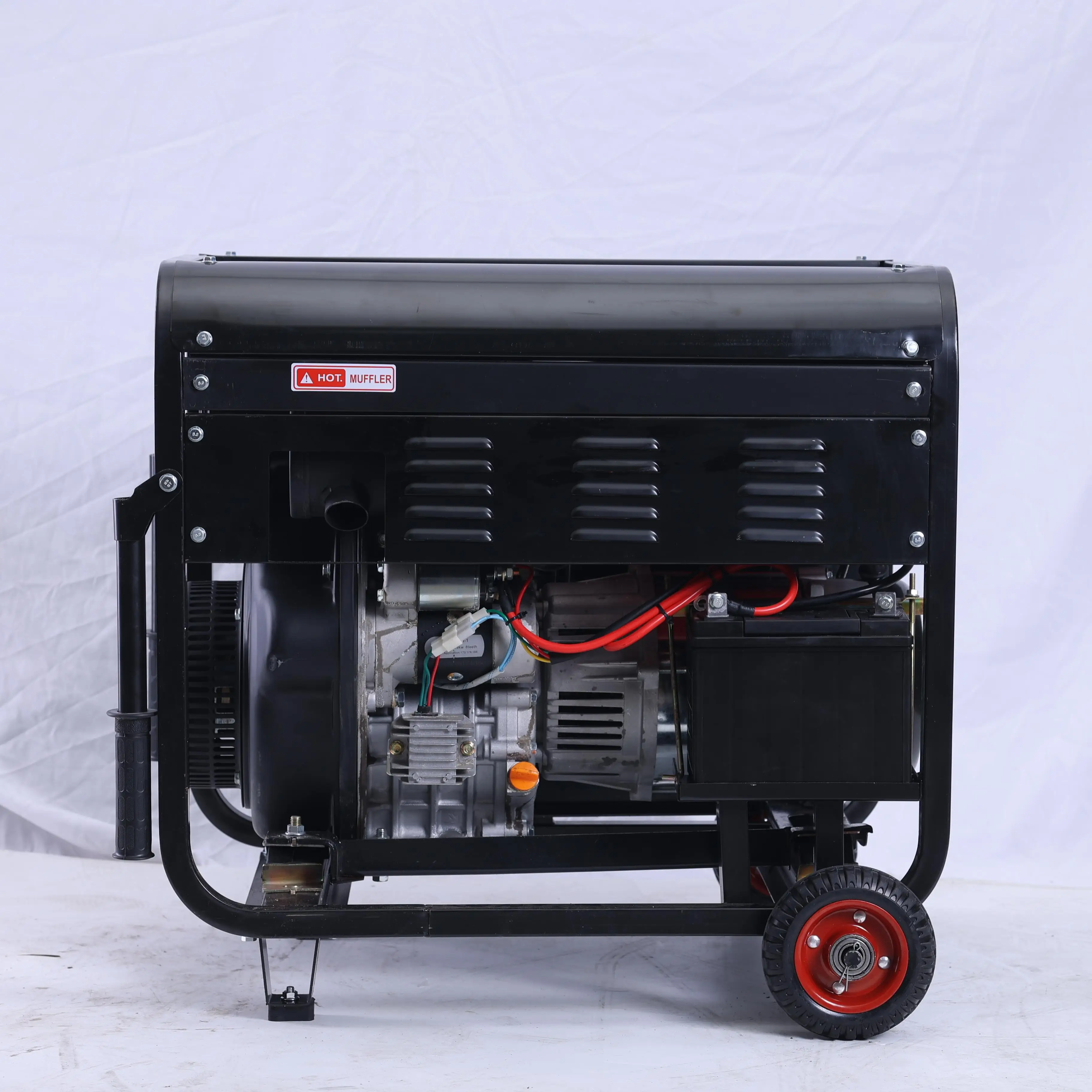 3.5kw ماكس الناتج مولد الرف المفتوح 110 فولت/220 فولت الجهد المزدوج 60 هرتز محرك الديزل اسطوانة واحدة، عمودي، 4-السكتة الدماغية تبريد الهواء #6