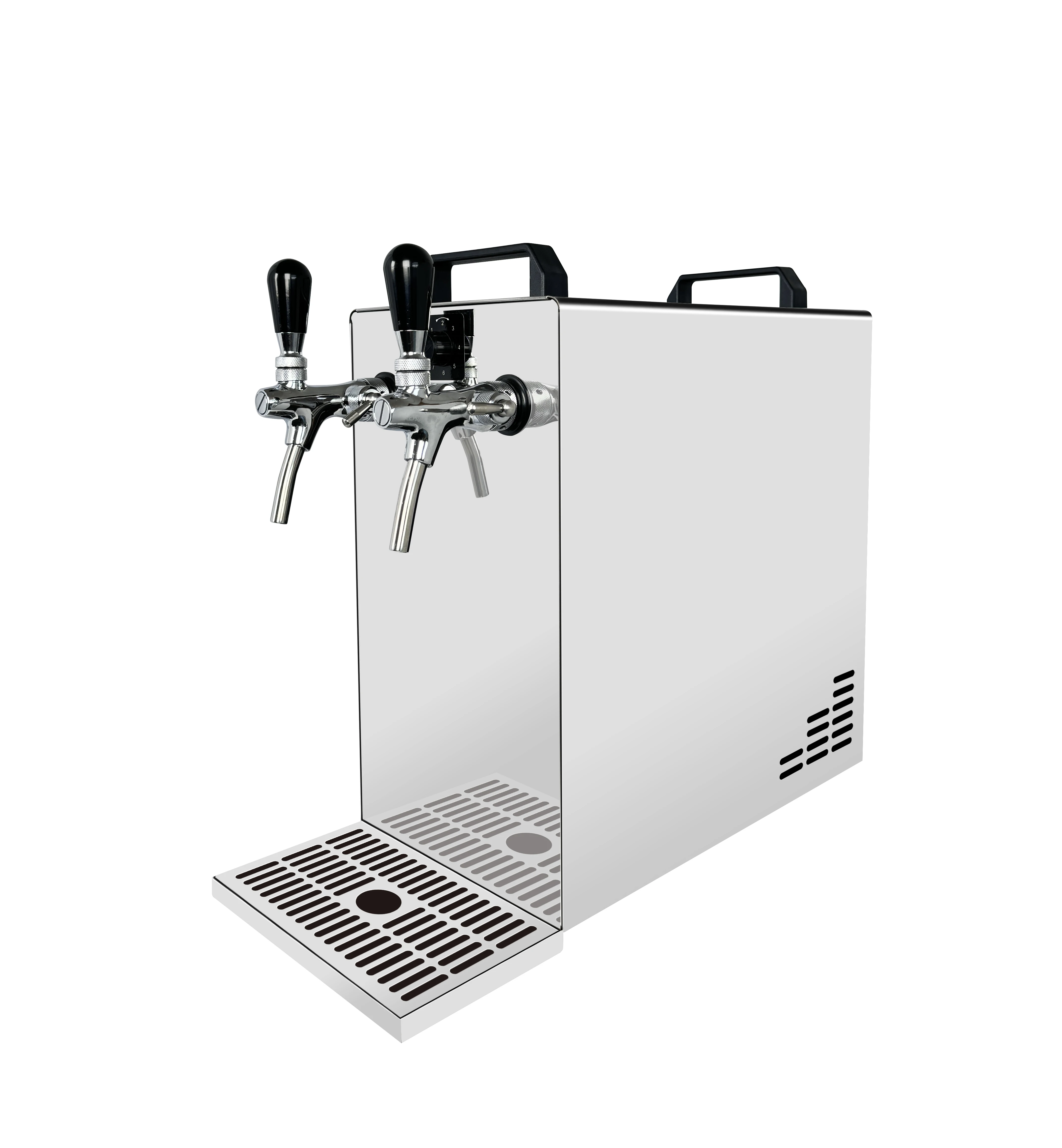 Dry Cooling Beer Dispenser 70L/H High Capacity Stainless Steel Draft Beer Tap for Bar