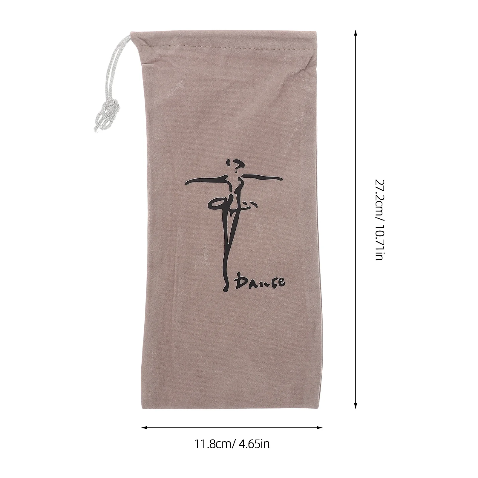 2 قطعة حقائب أحذية رقص الباليه الرباط إغلاق اللاتينية بوانت الأحذية التخزين المنظم للسفر استخدام شبكة بوانت حقيبة الأحذية #5