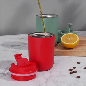 Mini termos kahve kupa bardak paslanmaz çelik termal sızdırmaz vakumlu şişe çift duvar cam yalıtımlı seyahat drinkware Şişedeki 6 büyük satış, bu kafe mini - №6