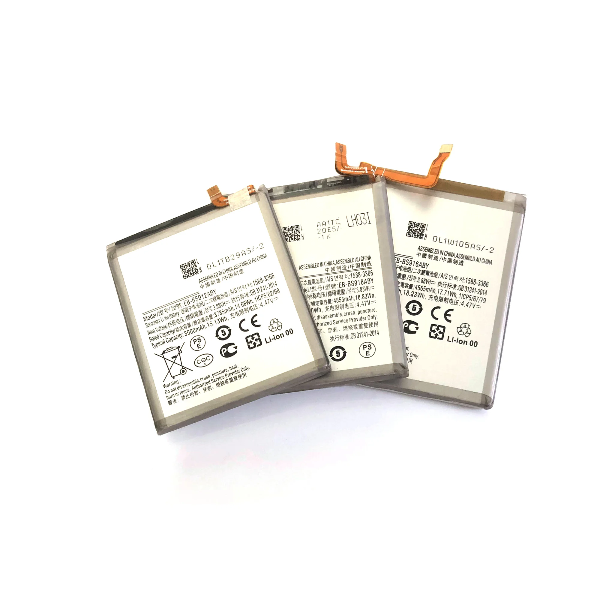 EB-BS912ABY Battery For Samsung Galaxy S23 Batteries S23 Plus S23 Ultra Battery EB-BS916ABY EB-BS918ABY