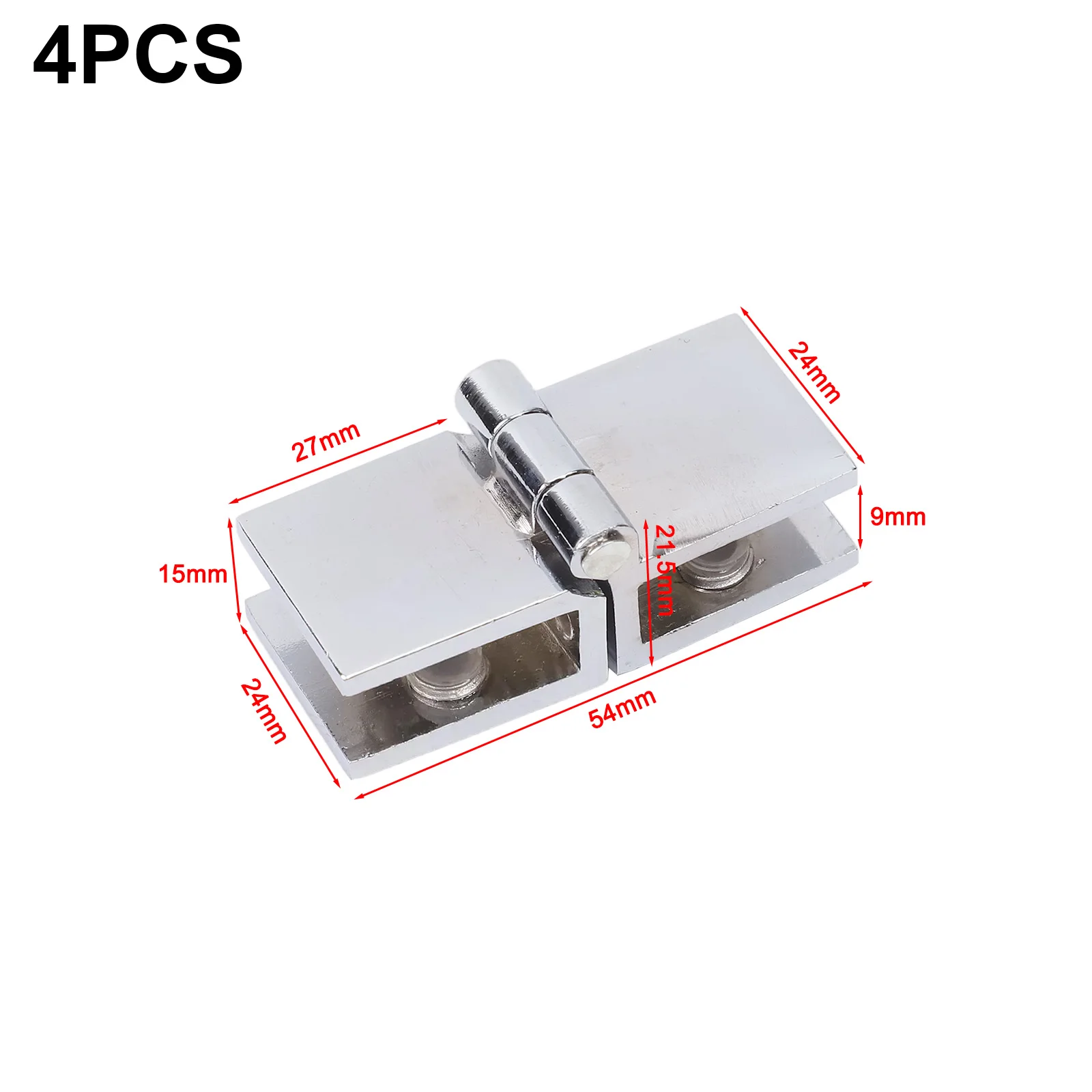 

Разнообразное использование с помощью этого набора из четырех регулируемых стеклянных дверных петлей для душа, подходит для пяти и восьми миллиметровых ширинок.