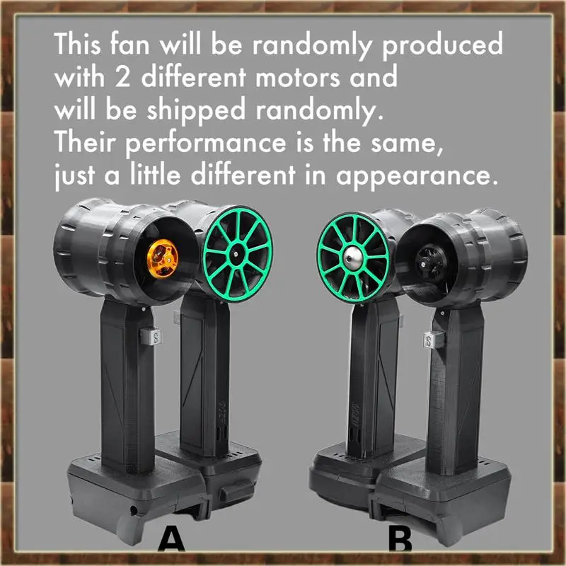 

A48T 50Mm Turbo Jet Fan 700W Violent Fan 1KG Thrust Car Washer For Milwaukee 18/21V Batteries Easy Install Easy To Use