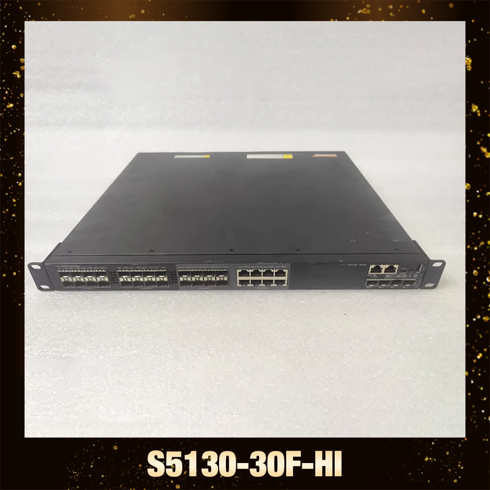 For H3C S5130-30F-HI 24 Gigabit Optical 8 Electrical 4 SFP+10 Gigabit Network Switch