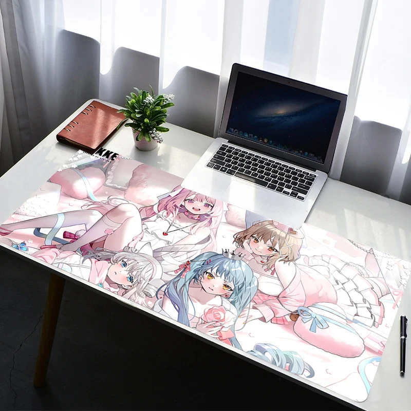 

Mouse Pad PC Non Slip Rubber HD Mousepad Laptop Gamer Cabinet Cartoon Keyboard Pad NIKKE Office Computer Gaming Desk Mouse Mat