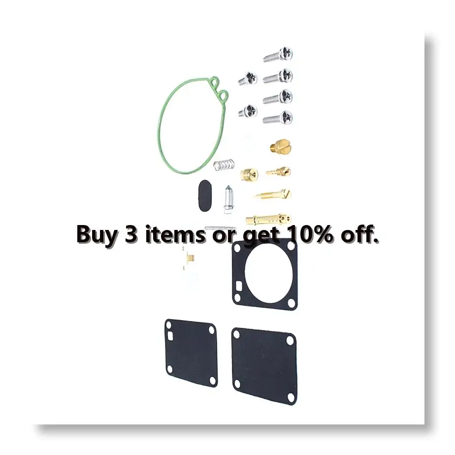 ✼Carburetor Repair Kit 3B2-03200-0 Fit for Tohatsu 2-Stroke F9.8HP Outboard