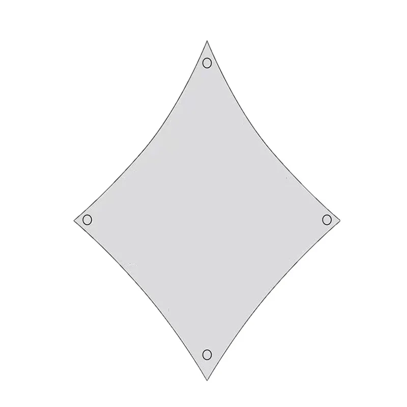 مظلة المعين القطنية من قماش أكسفورد المقاومة للمطر للتخييم على الشاطئ في الهواء الطلق