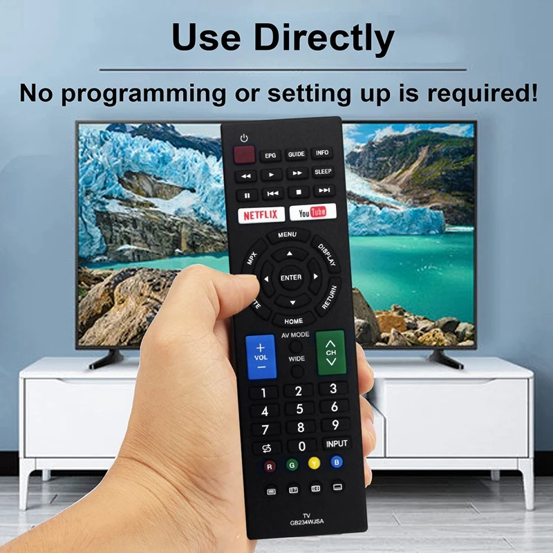 Replace Remote Control Remote Control GB234WJSA For Sharp Smart TV LC-32M3H LC-40M3H W Netflix