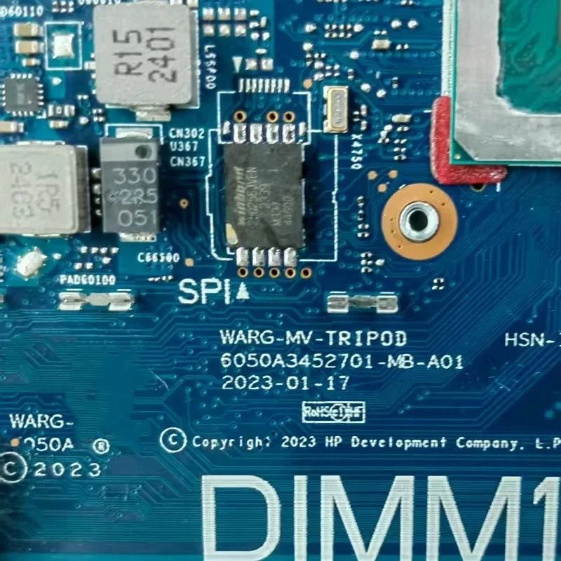 

6050A3461401 For HP EliteBook 840 G10 860 g10 Laptop Motherboard CPU Processor Combo i5 i7 N45153-601 I5-1335 I7-1355 Mainboard