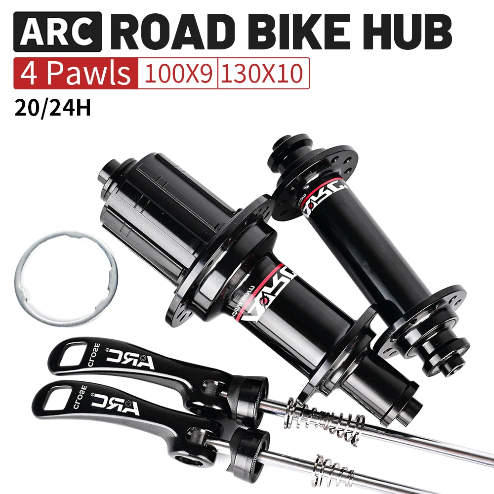 ARC MT002 front and rear road bike wheel hub brake Ultra-quiet 20/24 hole bearing wheel hub NBK11S Pering folding bike