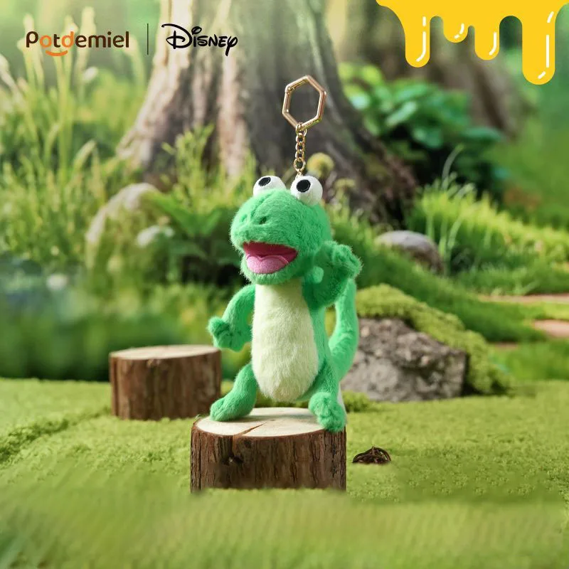 Disney Pixar Hoppers Tom Lizard Plush Keychain Cute 12cm Soft Stuffed Animal Bag Charm Collectible Mini Gift for Girls Kawaii
