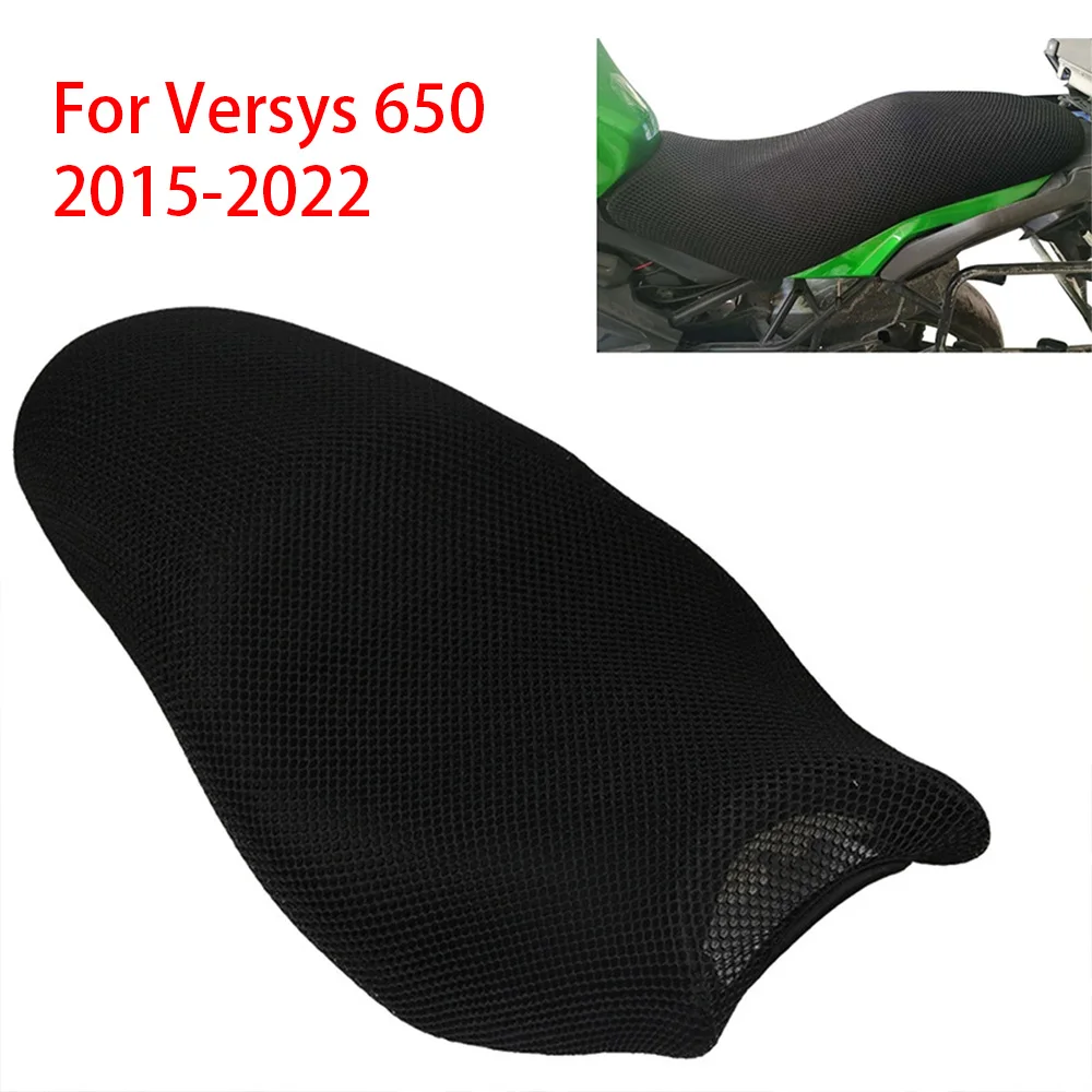 

Motorcycle Seat Cushion Cover 3D Mesh Breathable Cover Accessories For Versys 650 2015 2016-2022