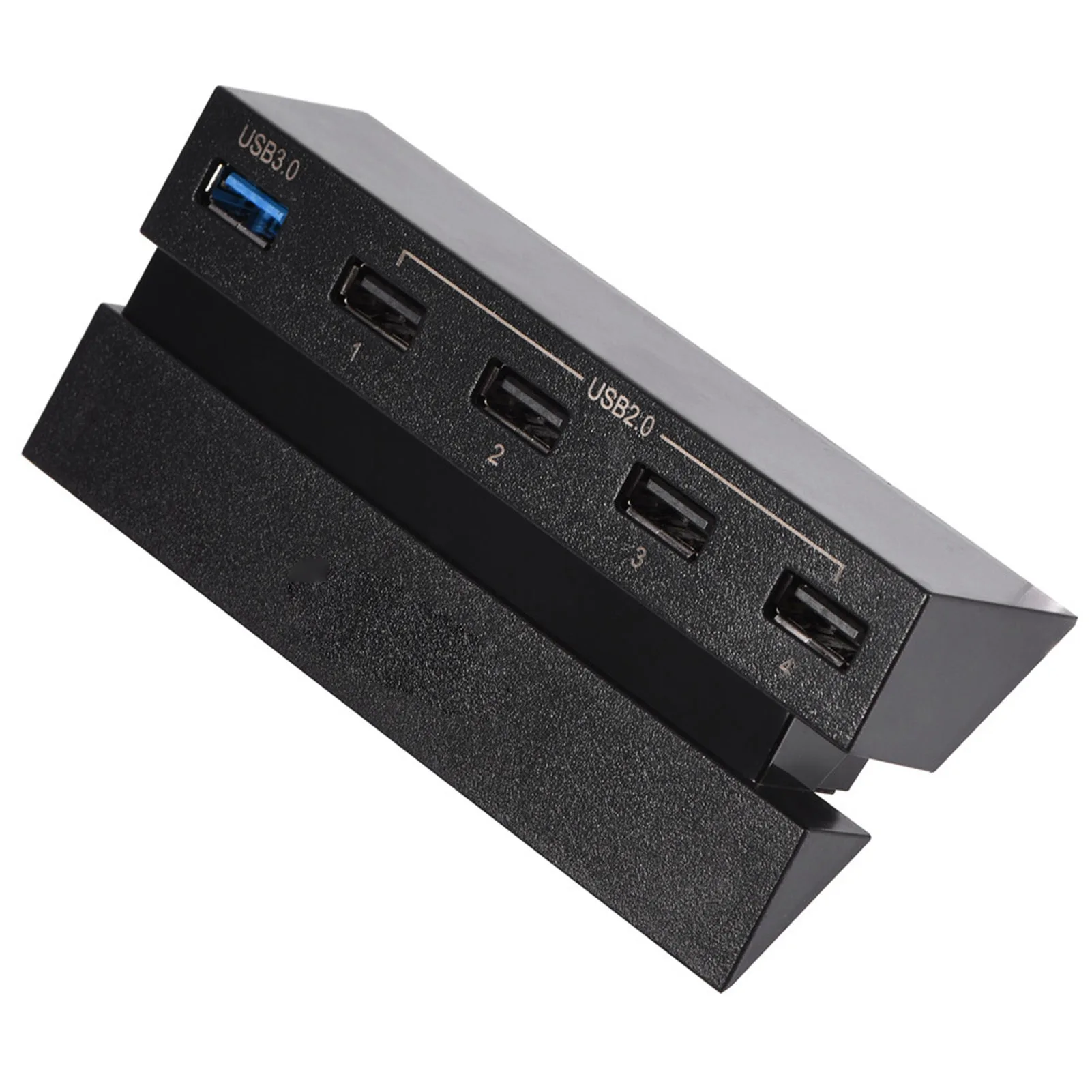 Alta Velocidade Hub Expansão para PS4 Game Console, 5-Port USB Hub 2.0 e 3.0, Adaptador Controlador