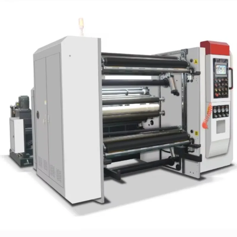 Paper Slitting Machine High Speed Roll To Roll Paper Slitting Maker Machine Paper Slitting and Rewinding Machine