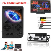 Retro Handheld Game Console with 800 FC Classic Games TV Output 2 Players 3.0-Inch Screen Portable Retro Video Gaming Player