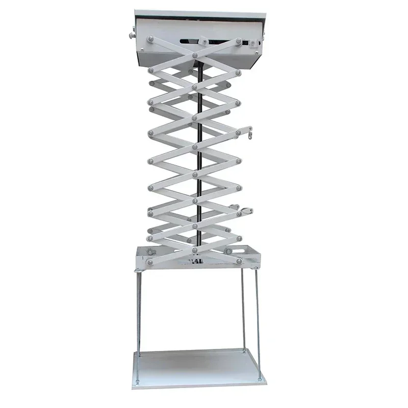 

Cheap And Fine Electric 150Cm Motorized Scissor Projector Lift Remote Control Electric Ceiling Mount Bracket For Cinema Church H