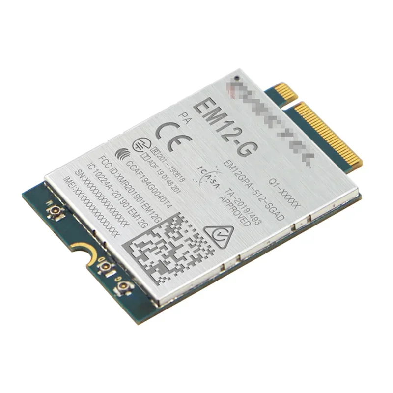 Quectel EM12-G EM12 LTE-A module Cat12 LTE-FDDB1/B2/v1./ B4/B5/B7/B8/B9/B12/B13/B14/B17/B18/B19/B20/B21B25/B26/b28/B29/B30/B32/B66