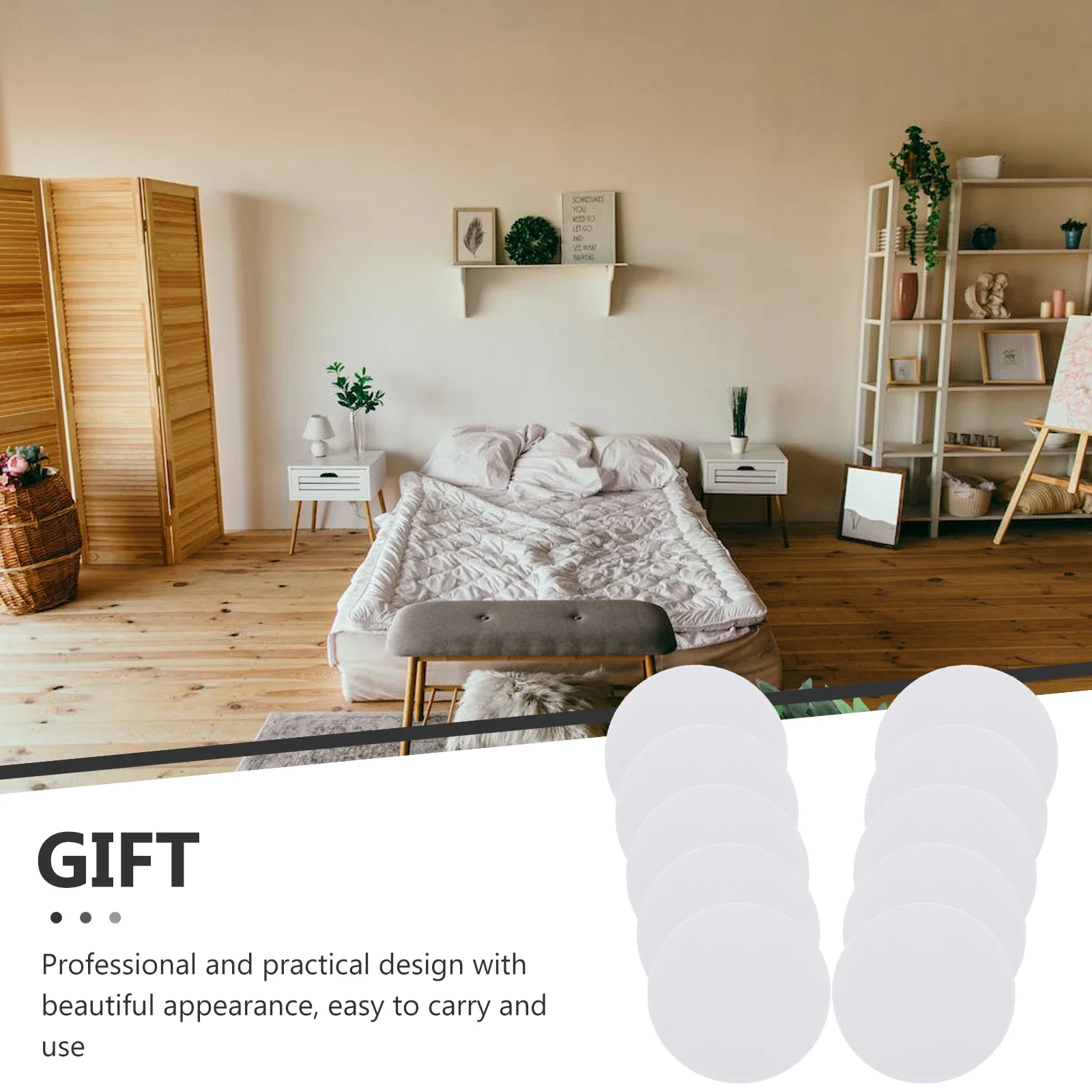 

30Pcs Double Sided Non Slip Fixing Sticker Strong Viscosity Carpet Pad Gripper Double Sided Non Slip Fixing Sticker