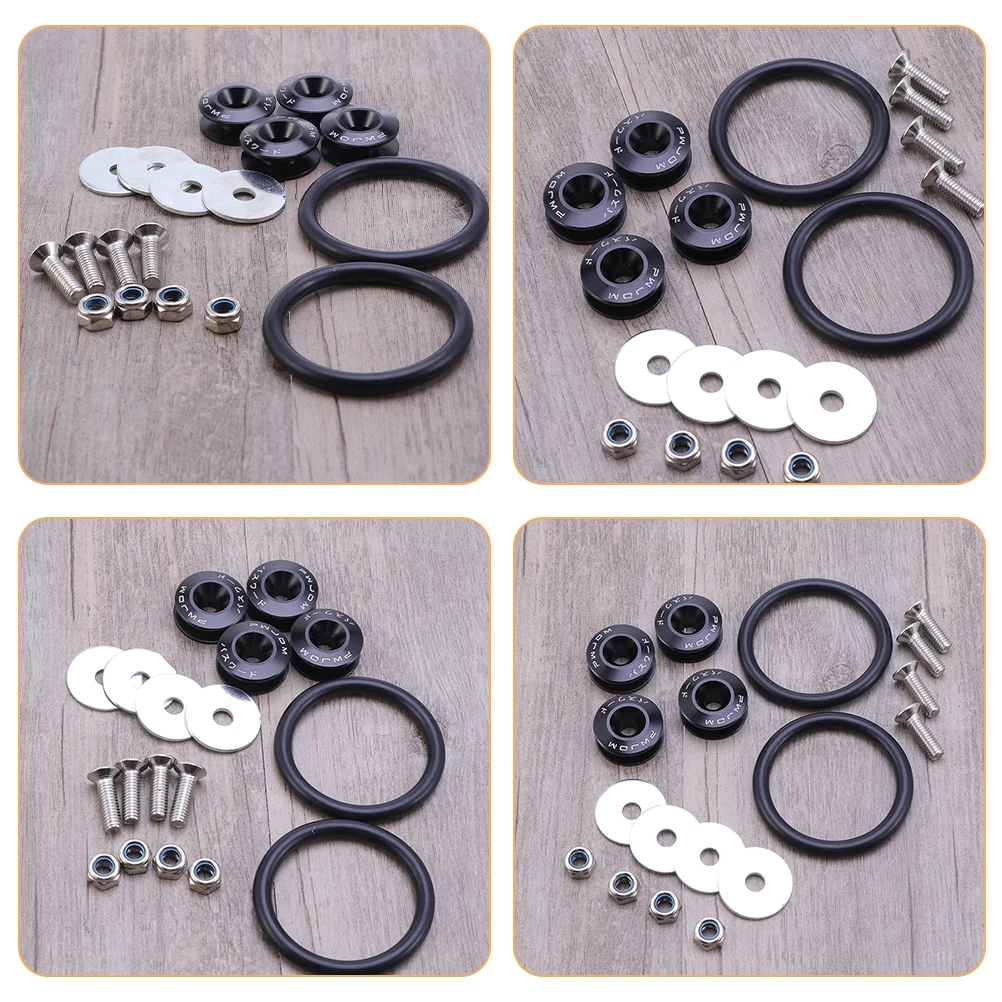 

Bumper Fixing Clips Quick Release Car Holder Fasteners Reinforcement Washer Durable Bolt Kit Compatible With Various Models